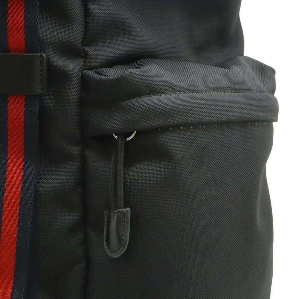 GUCCI Black Leather Backpack - Picture 8 of 9